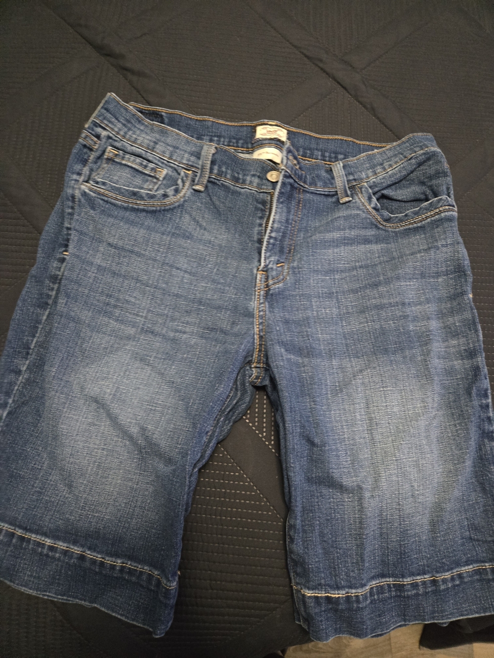 Levi's WoMen's Blue Relaxed Denim Shorts
